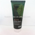 D40 oval plastic cosmetic packaging tube with plating cap